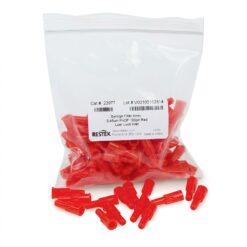 4 mm Syringe Filter, 0.45 µm, PVDF, Red, 100-pk.