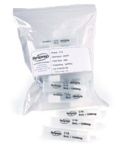 Resprep C18 (Trifunctional, High-Load) SPE Cartridge, 6 mL/1000 mg, 30-pk.