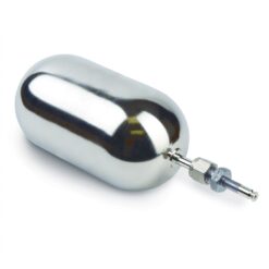 Miniature Air Sampling Canister 400 cc Siltek with Male Siltek-Treated RAVEqc Quick-Connect Fitting (cat.# 27368)