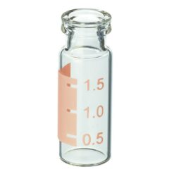 Snap Seal Vials with Rust Marking Spot, 2.0 mL, 11 mm, 12 x 32 mm, 1000-pk.