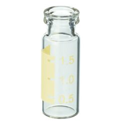 Snap Seal Vials with Yellow Marking Spot, 2.0 mL, 11 mm, 12 x 32 mm, 1000-pk.