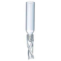 Vial Inserts, Glass, Big Mouth w/ Bottom Spring, 50 µL, 100-pk.