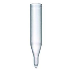 Vial Inserts, Polypropylene, Big Mouth w/No Spring, 250 µL, 100-pk.