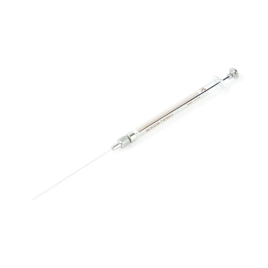 Syringe, Hamilton 7000.5 (0.5 µL/KH/25/2.75"/3pt), Micro-Volume, Positive Displacement