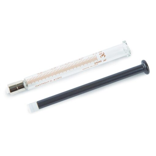 Syringe, Hamilton 1002 (2.5 mL/TLL/without slots), PTFE Tip, Gas-Tight