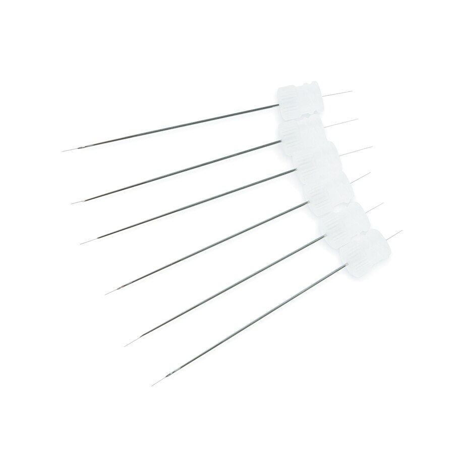 Hamilton Gas-Tight Syringe Needle LT/TLL (Kel-F/22s/2"/2pt), for Luer Lock Syringes, Gas-Tight, 6-pk.