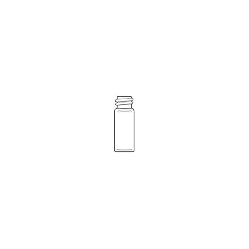 Screw-Thread Vials with Grad Marking Spot, 2.0 mL, 8 mm (vial only), Clear, 100-pk. - Image 2