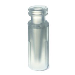 Crimp-Top Plastic Vial w/100 µL Polypropylene Insert, 2.0 mL, 11 mm, 100-pk.