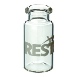 Headspace Crimp-Top Vials, 20 mm, 10 mL, Flat Bottom, Clear, 100-pk.