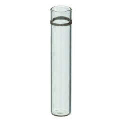 Vial Inserts, Glass, w/Flat Bottom w/ID Ring, 350 µL,100-pk.