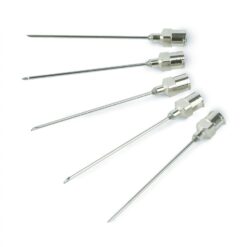 SGE NLL-5/18 Syringe Needle (1-100 mL/18/50 mm/2pt), Luer Lock for Gas-Tight Syringes, 5-pk.