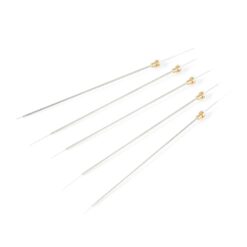 SGE Syringe Needle (25-500 µL/22/2"/3pt), for Gas-Tight Syringes, for Rheodyne & Valco Valves, 5-pk.