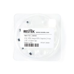 Ferrules, Capillary, Two-Hole, Vespel/Graphite for 1/16" Compression-Type Fittings, VG2, 60% Vespel/40% Graphite, 1/16" x 0.5 mm ID, 5-pk.
