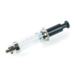 Syringe, SGE (25 mL), Gas-Tight Fitted with Luer Lock Push Shut-Off Valve