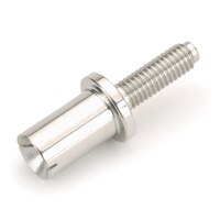 Adaptor for Capillary Column on Split/Splitless Injector, for Thermo TRACE and Focus SSL, for use w/Standard 1/16" type Ferrules