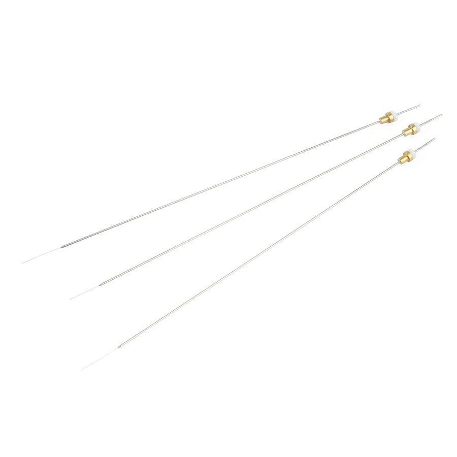 SGE Syringe Needle, 0.47/C (10 µL/R/26/80 mm/Cone), for Thermo AS Syringes, 3-pk.