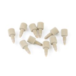 PEEK Column Connector (Beige, Round Body), Universal, 10-pk.