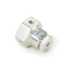 Ternary Tee Mixer, 25 µL, Stainless Steel, HyperShear Static