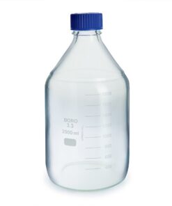 2 L Graduated Safety-Coated Bottle, GL-45 Threads