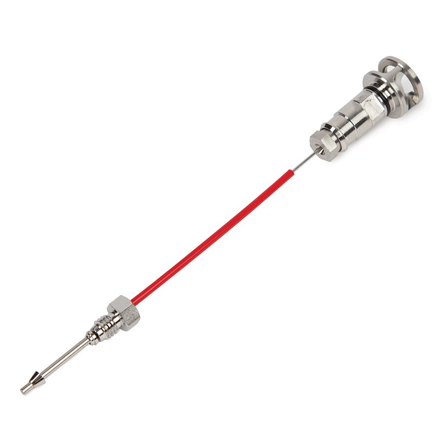 Needle Seat, 0.12 mm ID, 0.8 mm OD, PEEK, 600 bar, for Agilent 1200, G1367D/E HPLC Systems