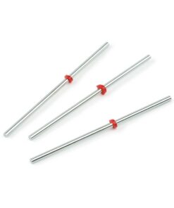 LC Stainless-Steel Capillary Tubing, 1/16" OD x 0.005 ID x 5 cm L, Red, 3-pk.