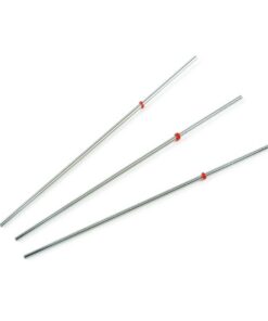 LC Stainless-Steel Capillary Tubing, 1/16" OD x 0.005 ID x 10 cm L, Red, 3-pk.