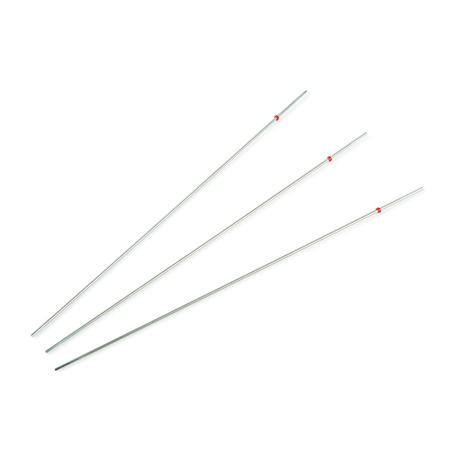 LC Stainless-Steel Capillary Tubing, 1/16" OD x 0.005 ID x 20 cm L, Red, 3-pk.