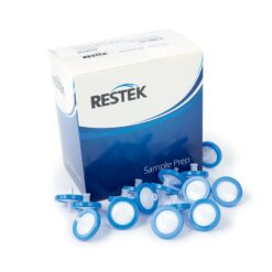 25 mm Syringe Filter, 0.22 µm, Polypropylene, Blue, Luer-Lock, 100-pk.
