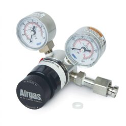 Airgas High-Purity Stainless-Steel Single-Stage VOC Regulator, CGA 180 (2-75 psig)