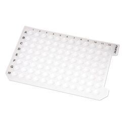 Well Plate Sealing Mat, for 0.45, 1.3, 2.0 mL Plates, Non-Sterile, Preslit, Natural Silicone, 10-pk.