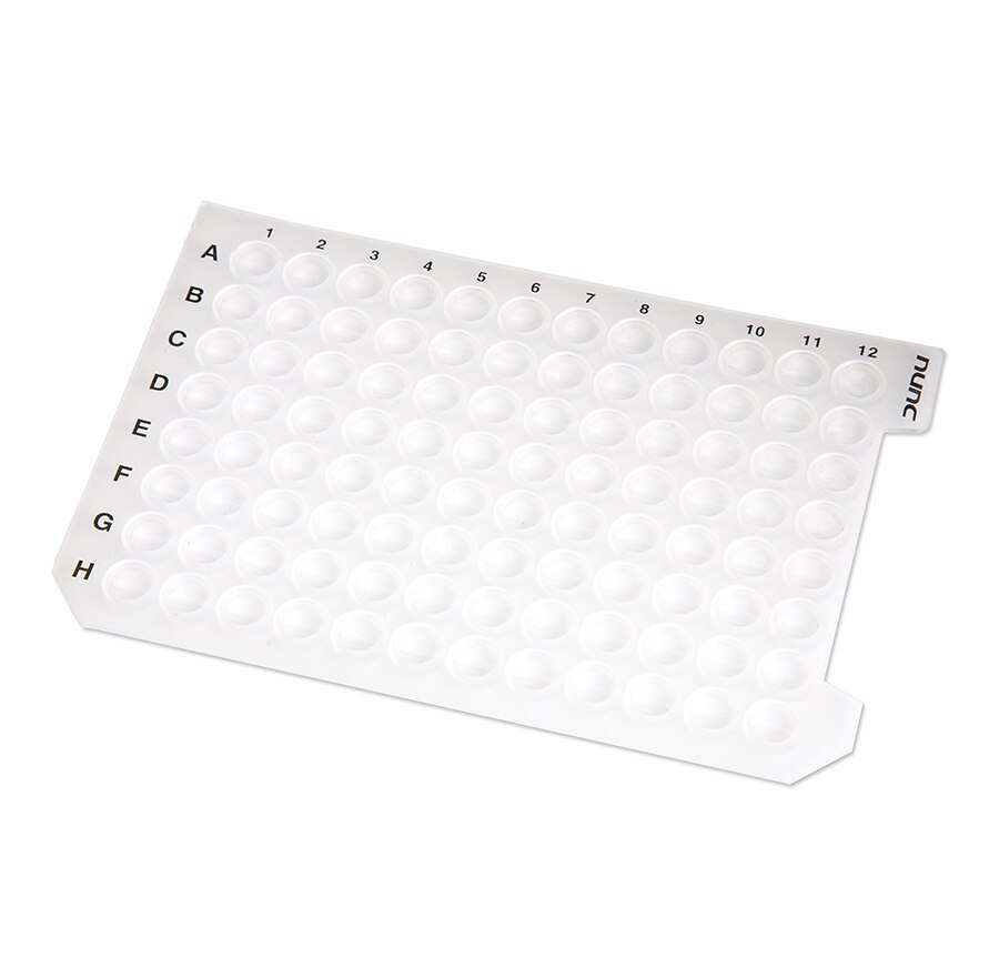 Well Plate Sealing Mat, for 0.45, 1.3, 2.0 mL Plates, Non-Sterile, Preslit, Natural Silicone, 10-pk.