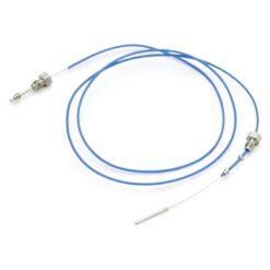 Capillary Stainless-Steel Tubing w/Fittings, 700 mm x 0.25 mm ID (Blue, 1/16" SS Male Nut, F/B Ferrule Set), for Agilent HPLC Systems