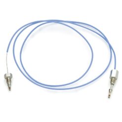 Capillary Stainless-Steel Tubing w/Fittings, 700 mm x 0.25 mm ID (Blue, 1/16" SS Male Nut, F/B Ferrule Set, 1/16" Rheodyne Male Nut), for Agilent HPLC Systems