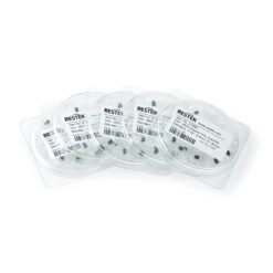 Ferrules, Capillary, Vespel/Graphite, Standard for 1/16" Compression-Type Fittings, VG1, 85% Vespel/15% Graphite, 1/16" x 0.8 mm ID, 50-pk.