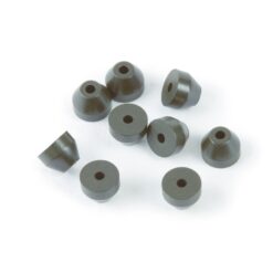Ferrules, Vespel/Graphite, Compact, VG1, 85% Vespel/15% Graphite, 1/16" x 0.8 mm ID, for Agilent GCs, 10-pk.