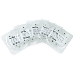 Ferrules, Vespel/Graphite, Compact, VG1, 85% Vespel/15% Graphite, 1/16" x 0.8 mm ID, for Agilent GCs, 50-pk.