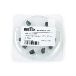 Ferrules, Vespel/Graphite, Reducing for 1/8-Inch Compression-Type Fittings, VG1, 85% Vespel/15% Graphite, 1/8" x 0.5 mm ID, 10-pk.