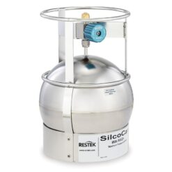 SilcoCan Air Sampling Canister, 3 L, with 2-Port RAVE+ Valve