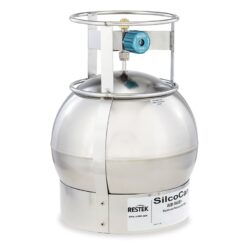 SilcoCan Air Sampling Canister, 6 L, with 2-Port RAVE+ Valve