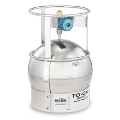 TO-Can Air Sampling Canister, 3 L, with 2-Port RAVE+ Valve