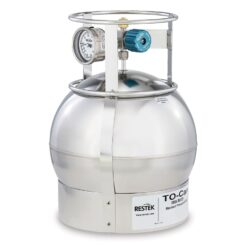 TO-Can Air Sampling Canister, 6 L, with 3-Port RAVE+ Valve with Gauge