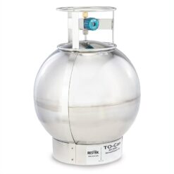 TO-Can Air Sampling Canister, 15 L, with 2-Port RAVE+ Valve