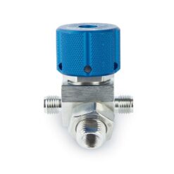 RAVEn (3-port) 1/4 Diaphragm Valve, Stainless Steel, for Entech Canisters