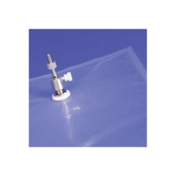 Tedlar Sampling Bag w/Stainless-Steel Push/Pull Valve Only, 3 L, 9.5" x 10", 10-pk.