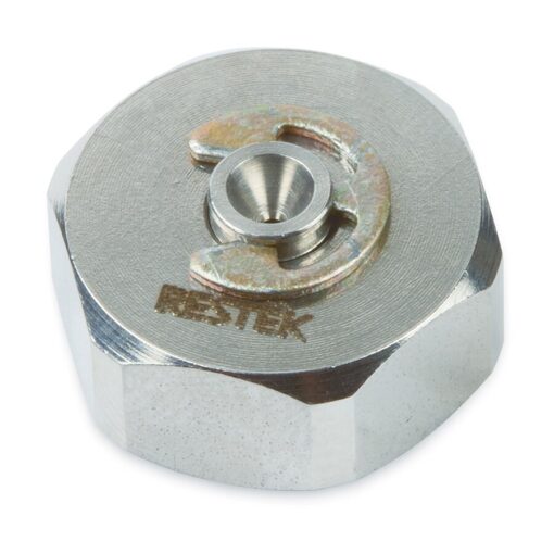 Septum Nut for Split/Splitless Weldments, for Agilent GC 6890/7890 Split/Splitless Injector, Modified for SPME Arrow