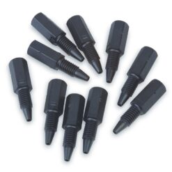 PPS Hex-Head Fittings for HPLC, Black, 5000 psi, 10-pk.