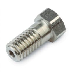 Valco-Style Nuts for UHPLC, Stainless Steel, Medium, 20,000 psi, 5-pk.