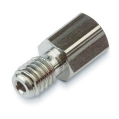 Rheodyne-Style Nuts for UHPLC, Stainless Steel, Medium, 7250 psi, 5-pk.