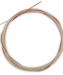PEEK Tubing, 1/16" OD, Red Stripe, 0.005" ID, 10 m, ea.