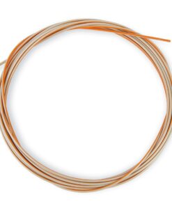PEEK Tubing, 1/16" OD, Orange Stripe, 0.020" ID, 10 m, ea.